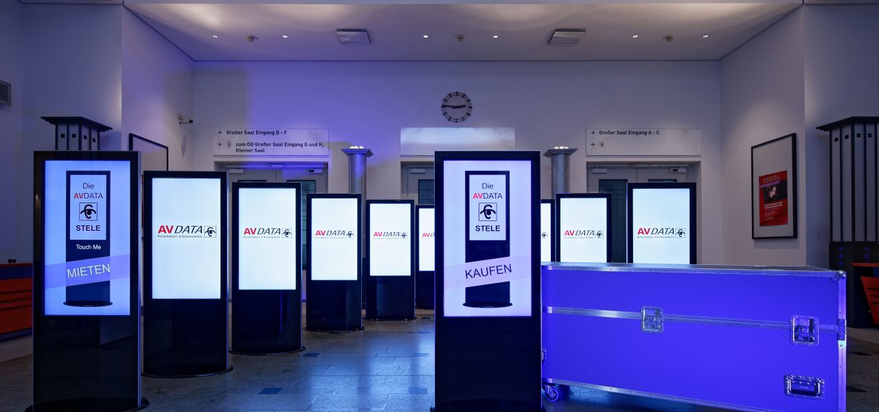 Interaktive -Touch - Monitore ausleihen